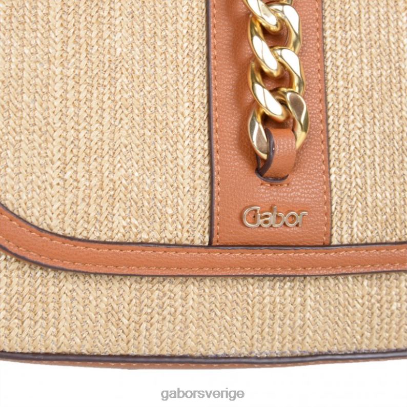 blandad konjak Gabor kvinnor manu sadelväska handväska F04LN307 Tillbehör