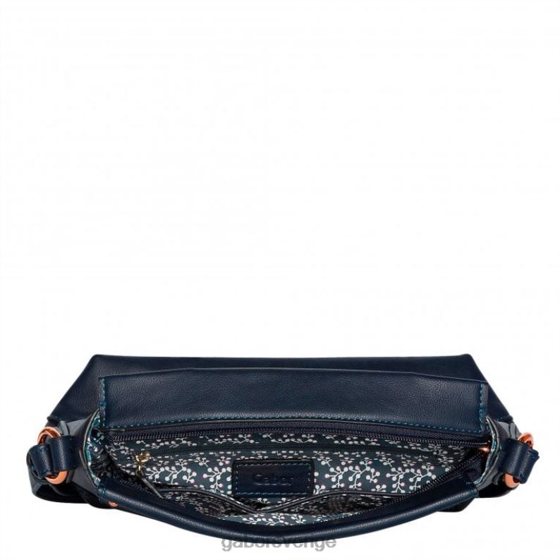 mörkblå Gabor kvinnor sarda messenger handväska F04LN313 Tillbehör