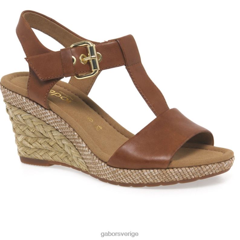 jordnöt Gabor kvinnor karen moderna sandaler F04LN165 Skodon