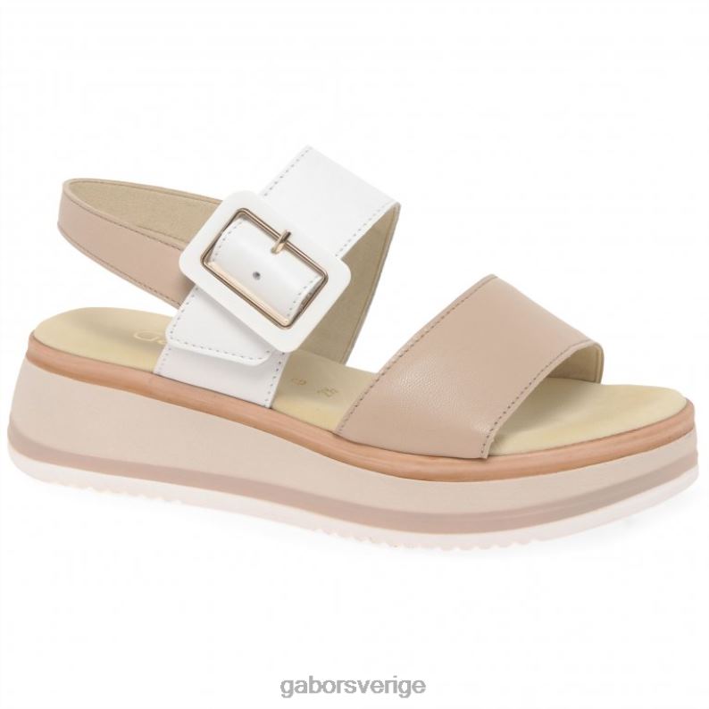 rosa/vit Gabor kvinnor aviemore sandaler F04LN160 Skodon