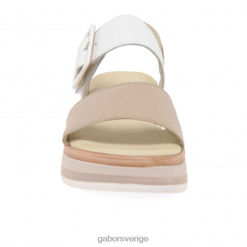 rosa/vit Gabor kvinnor aviemore sandaler F04LN160 Skodon