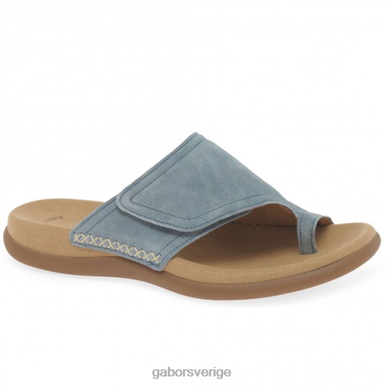 molnmocka Gabor kvinnor njutning tå loop sandaler F04LN329 Skodon