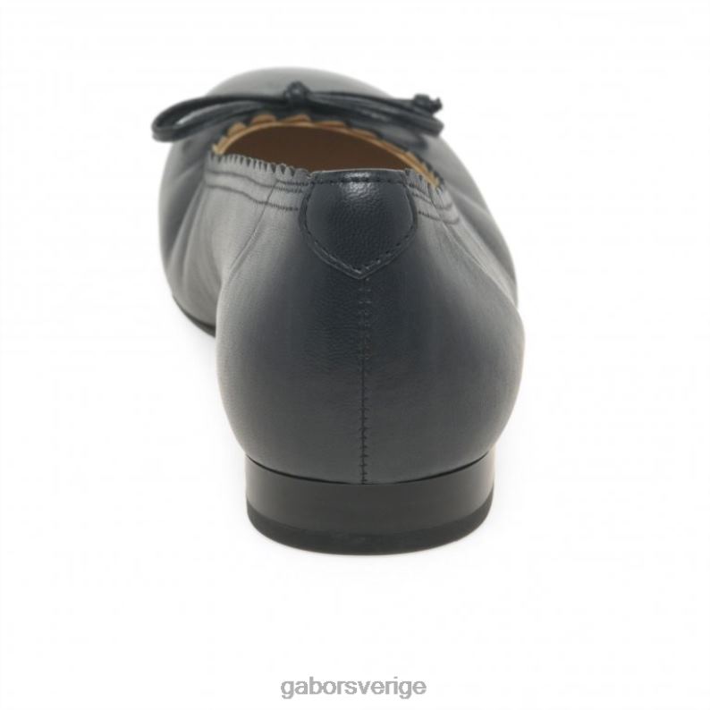 midnatt Gabor kvinnor conchita balett pumps F04LN26 Skodon