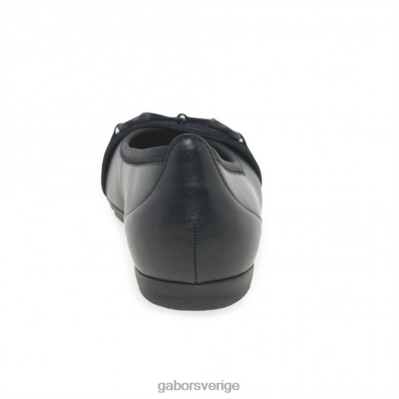 midnatt/mocka Gabor kvinnor raif fritidsskor F04LN24 Skodon