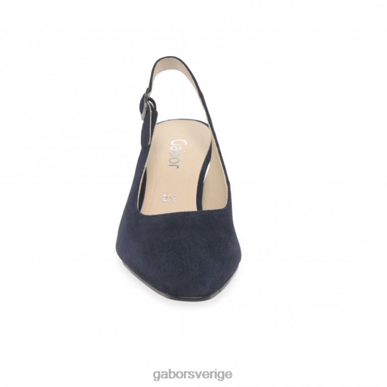 atlantisk mocka Gabor kvinnor lindy court skor F04LN63 Skodon