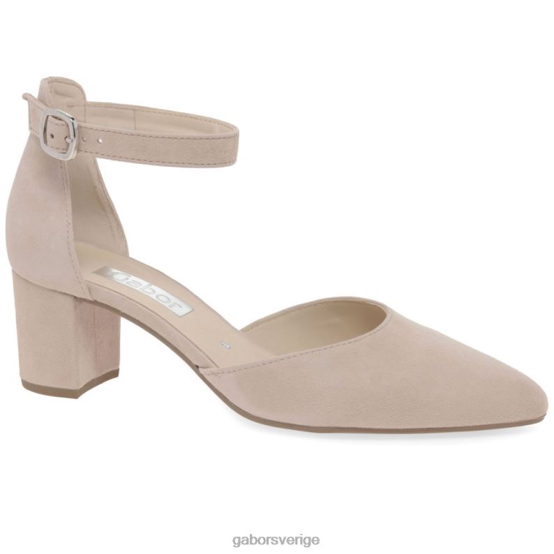 rouge mocka Gabor kvinnor gala open court skor F04LN40 Skodon