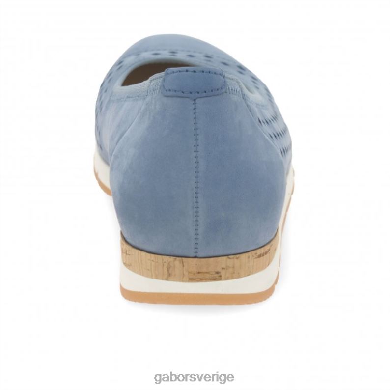 himla nubuck Gabor kvinnor berry punch detalj skor F04LN1 Skodon