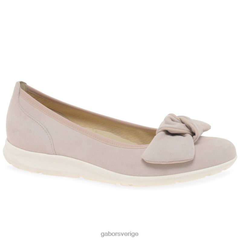 naken mocka/rouge Gabor kvinnor salerna skor F04LN19 Skodon