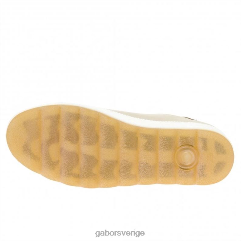 elfenben/muschel Gabor kvinnor quench fritidsskor F04LN134 Skodon