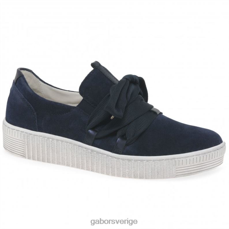 marin mocka Gabor kvinnor vals fritidsskor F04LN129 Skodon