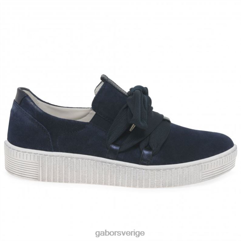 marin mocka Gabor kvinnor vals fritidsskor F04LN129 Skodon