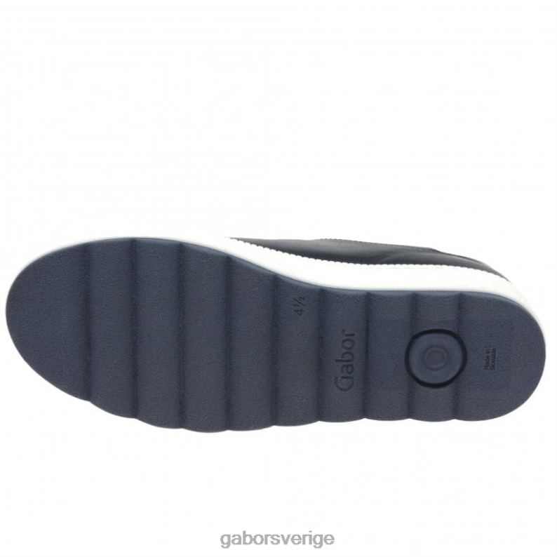 midnatt/vit Gabor kvinnor quench fritidsskor F04LN135 Skodon