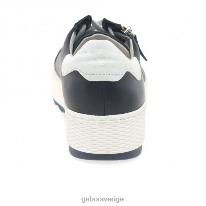 midnatt/vit Gabor kvinnor quench fritidsskor F04LN135 Skodon