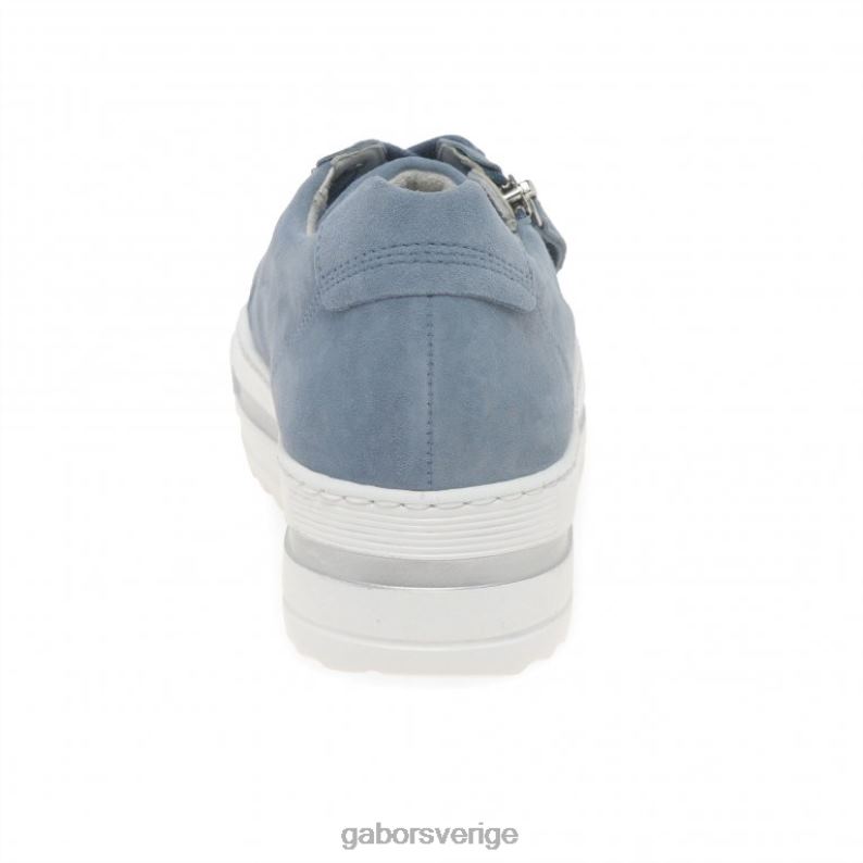 nautisk mocka Gabor kvinnor ljunga fritidsskor F04LN325 Skodon