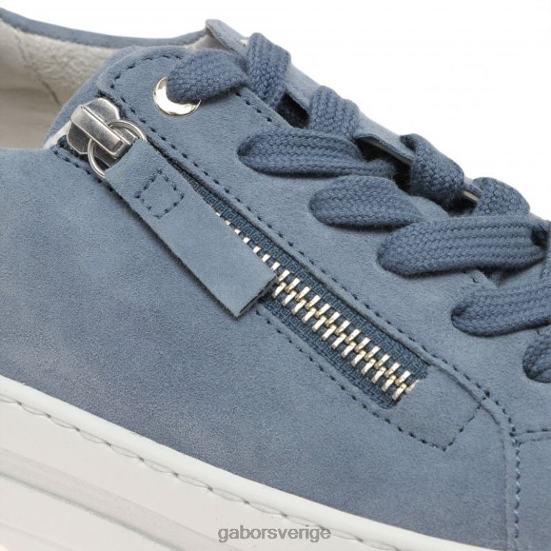 nautisk mocka Gabor kvinnor ljunga fritidsskor F04LN325 Skodon