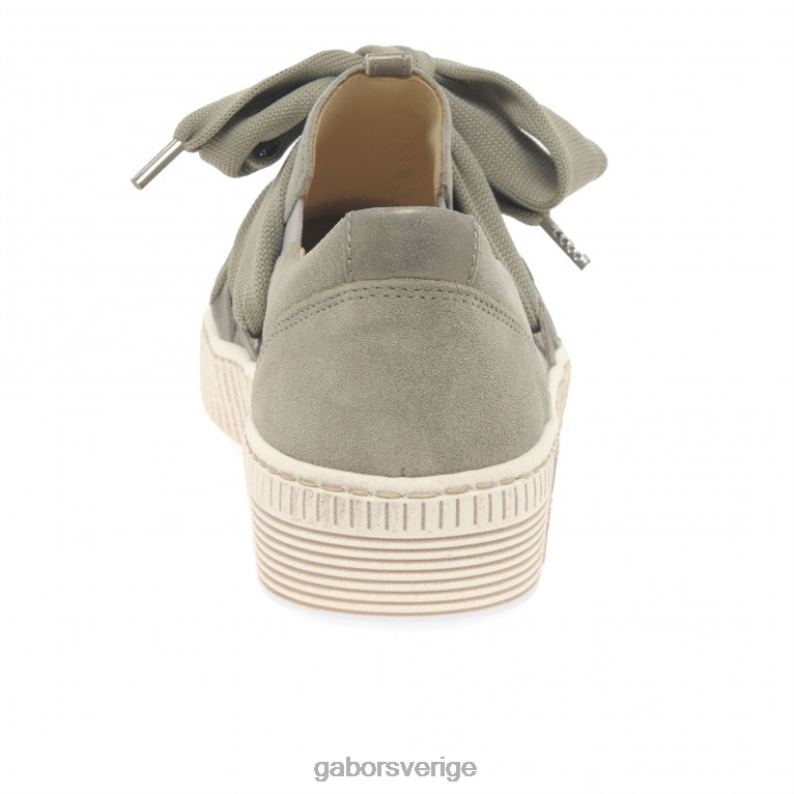 salvia/brons mocka Gabor kvinnor vals fritidsskor F04LN127 Skodon