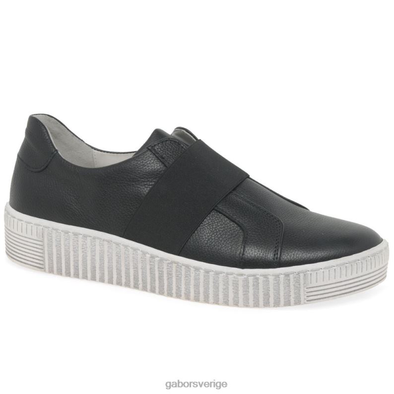 svart Gabor kvinnor piltränare F04LN151 Skodon