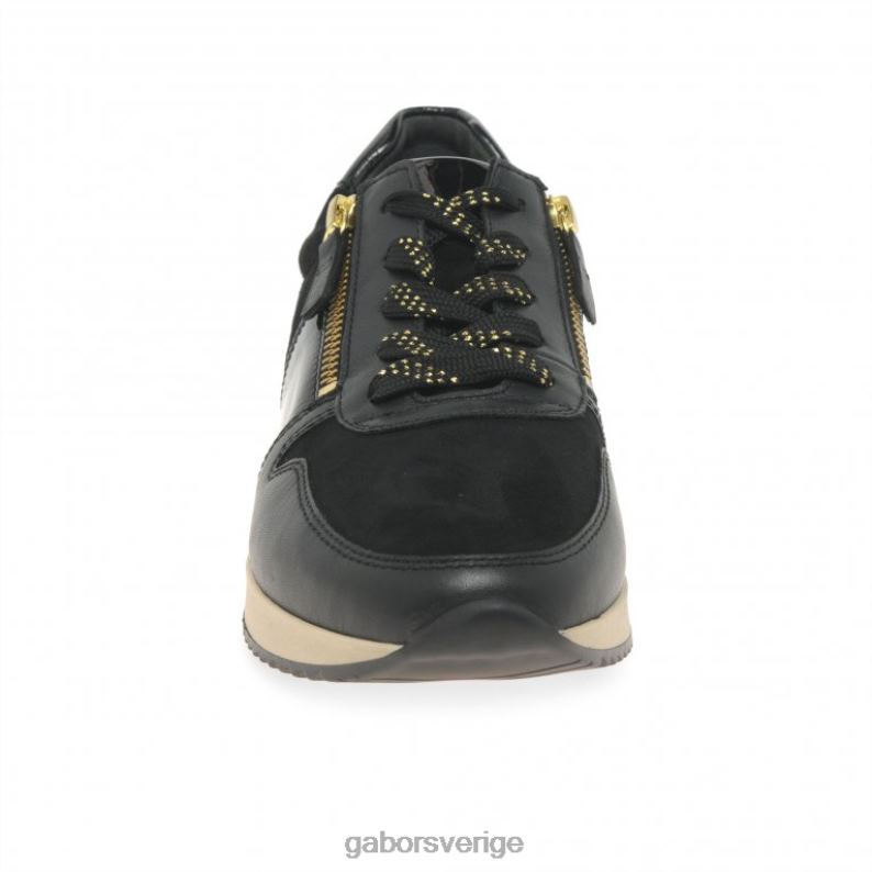 svart/mocka/patent Gabor kvinnor lulea fritidsskor F04LN150 Skodon