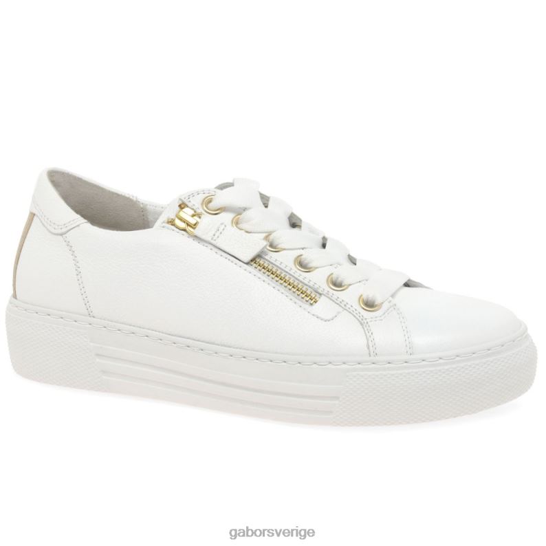 vit/platino Gabor kvinnor campus utbildare F04LN144 Skodon