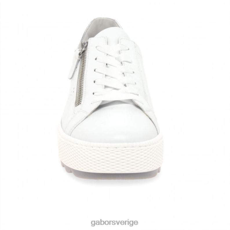 vit/silver Gabor kvinnor quench fritidsskor F04LN136 Skodon