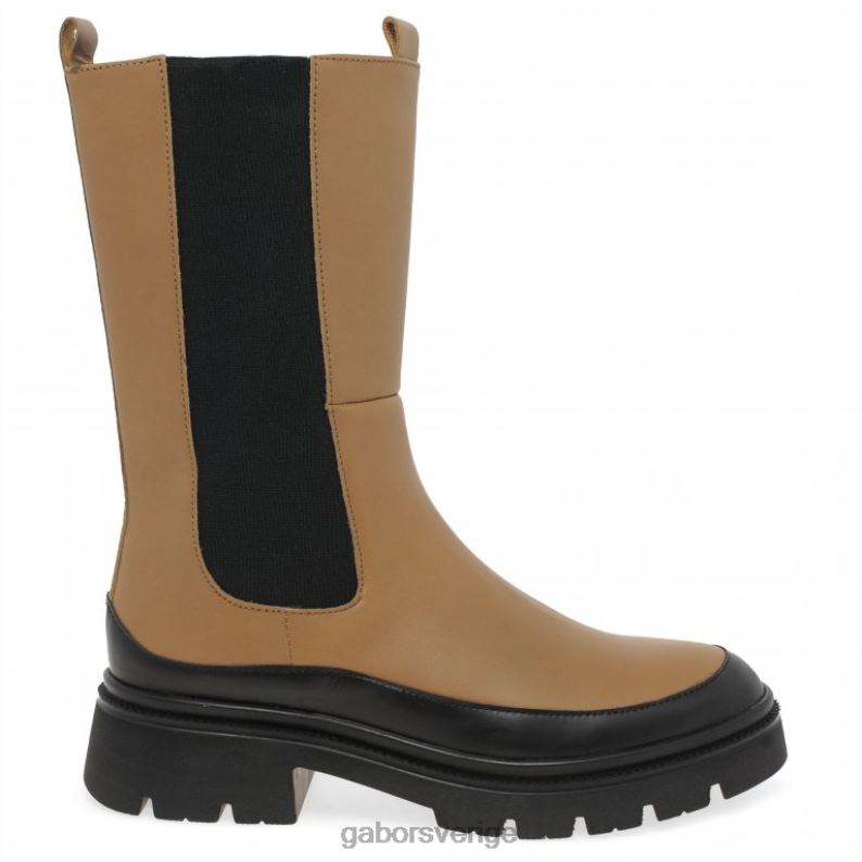 chino/svart Gabor kvinnor lexington chelsea stövlar F04LN246 Skodon