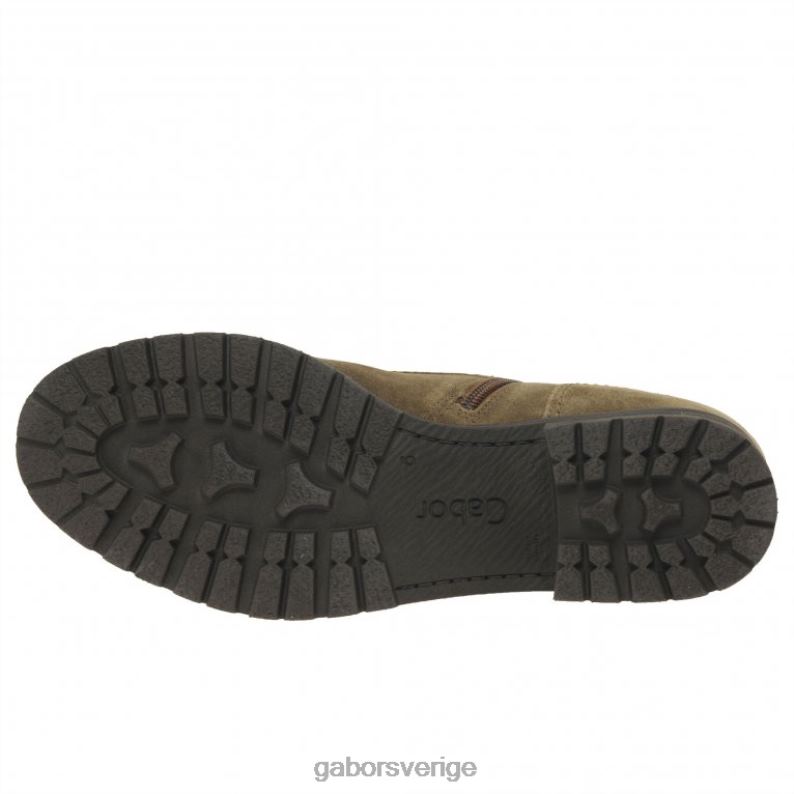 farro mocka Gabor kvinnor zane ankelstövlar F04LN207 Skodon
