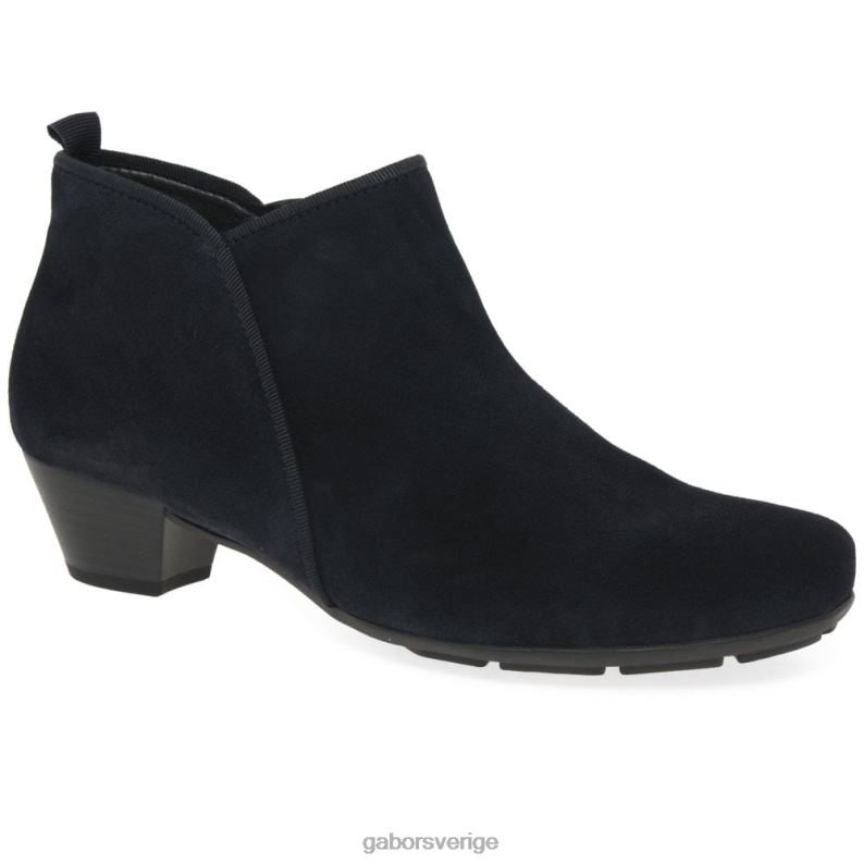 marin mocka Gabor kvinnor trudy ankelboots F04LN195 Skodon