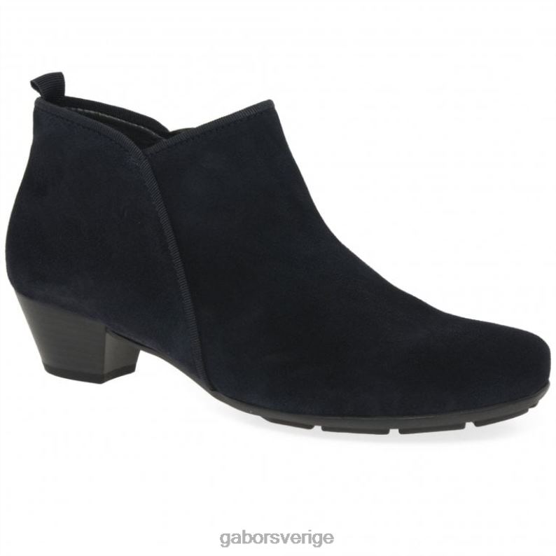 marin mocka Gabor kvinnor trudy ankelboots F04LN195 Skodon