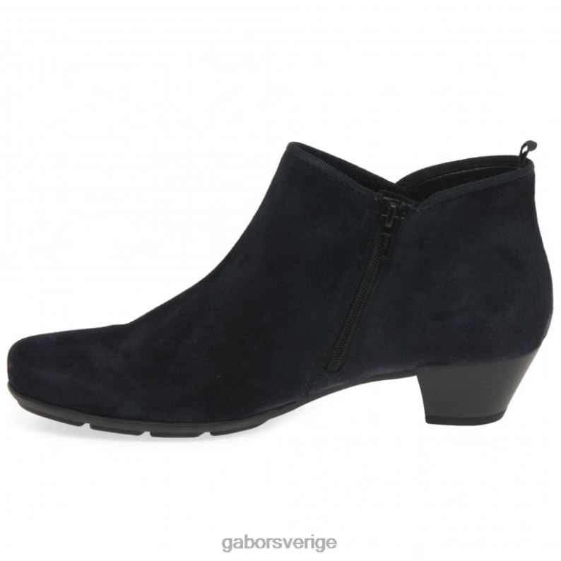 marin mocka Gabor kvinnor trudy ankelboots F04LN195 Skodon