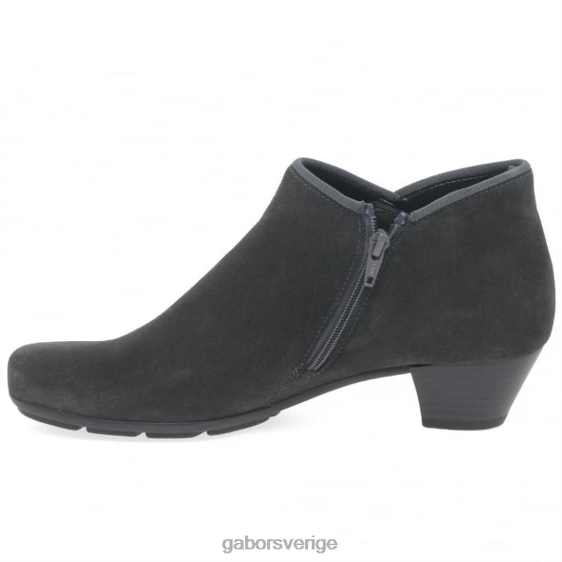 peppar mocka Gabor kvinnor trudy ankelboots F04LN197 Skodon