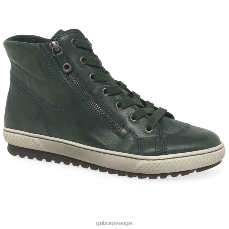solbränna grön Gabor kvinnor bulner casual stövlar F04LN181 Skodon