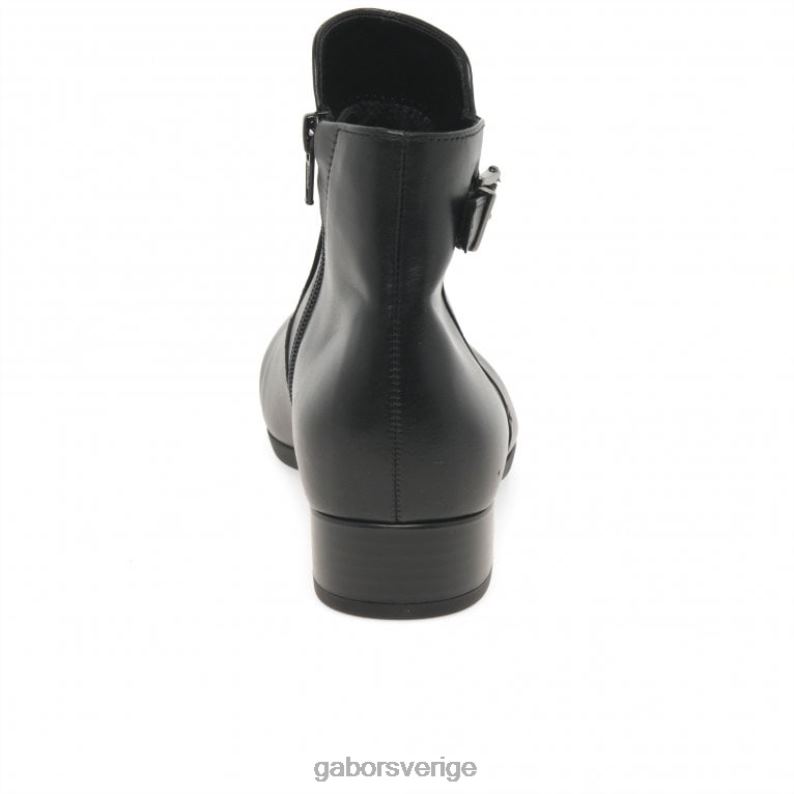 svart Gabor kvinnor bolan stövlar F04LN224 Skodon