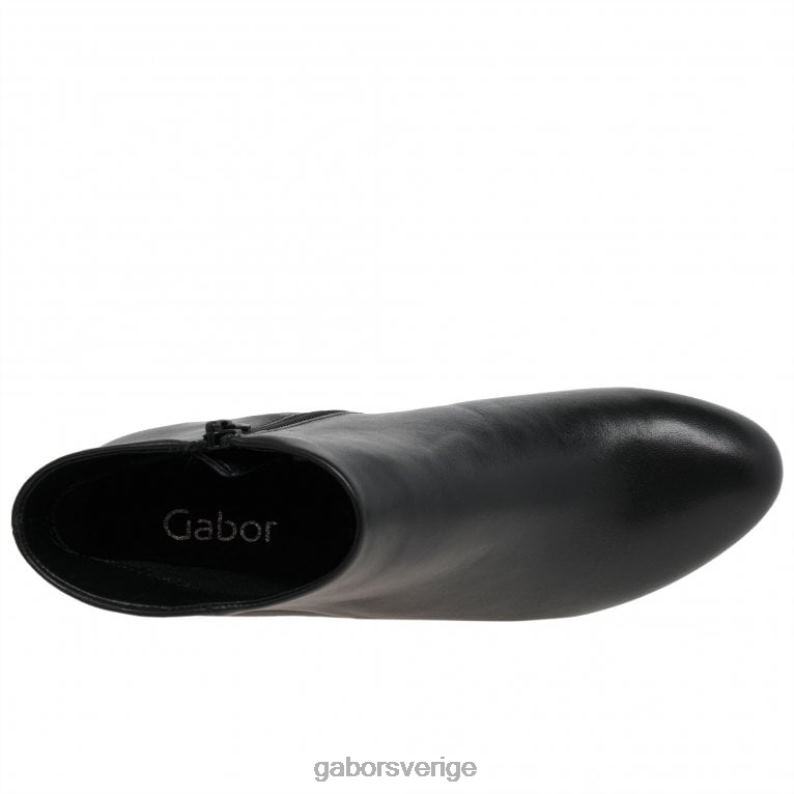svart Gabor kvinnor fatale stövlar F04LN251 Skodon