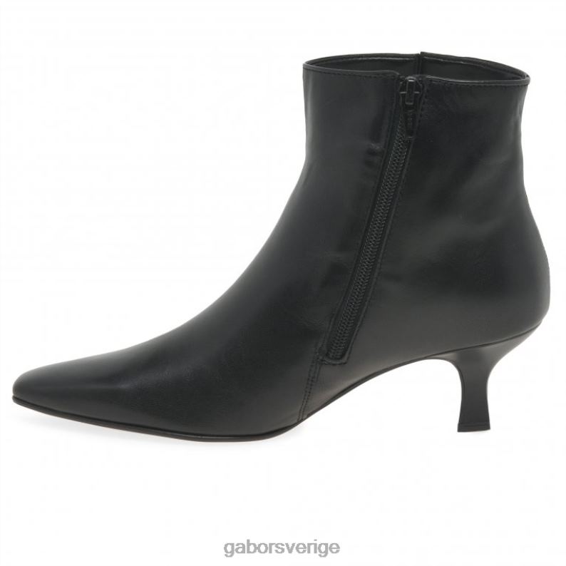 svart Gabor kvinnor insikt stövlar F04LN216 Skodon