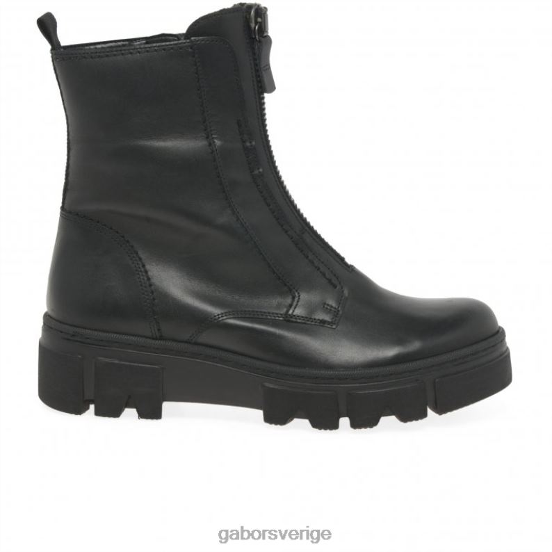 svart Gabor kvinnor joy biker boot F04LN242 Skodon