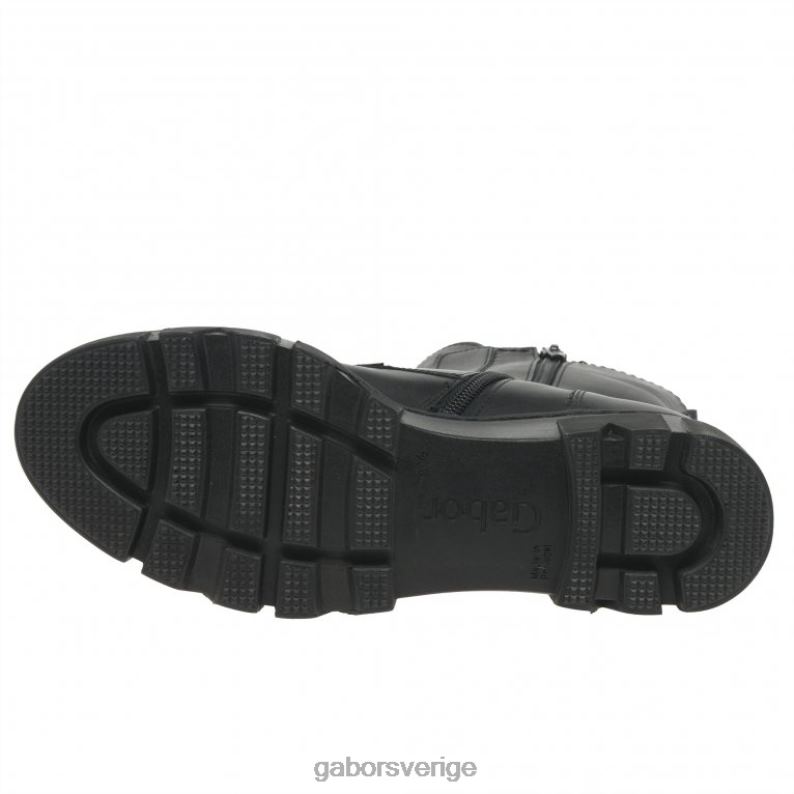 svart Gabor kvinnor joy biker boot F04LN242 Skodon