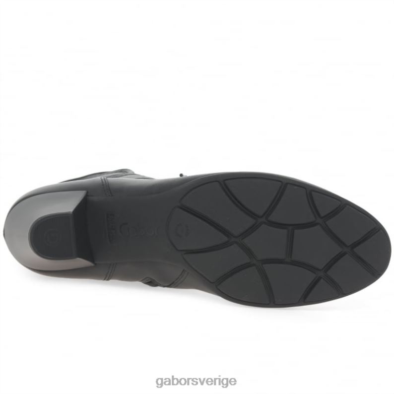 svart Gabor kvinnor nationella stövlar F04LN185 Skodon