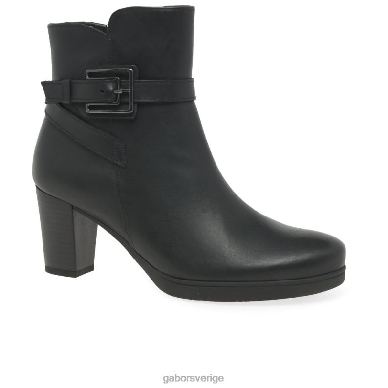 svart Gabor kvinnor vaad fotkängor F04LN193 Skodon