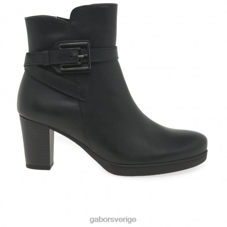 svart Gabor kvinnor vaad fotkängor F04LN193 Skodon