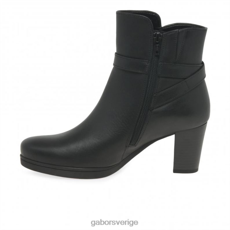 svart Gabor kvinnor vaad fotkängor F04LN193 Skodon