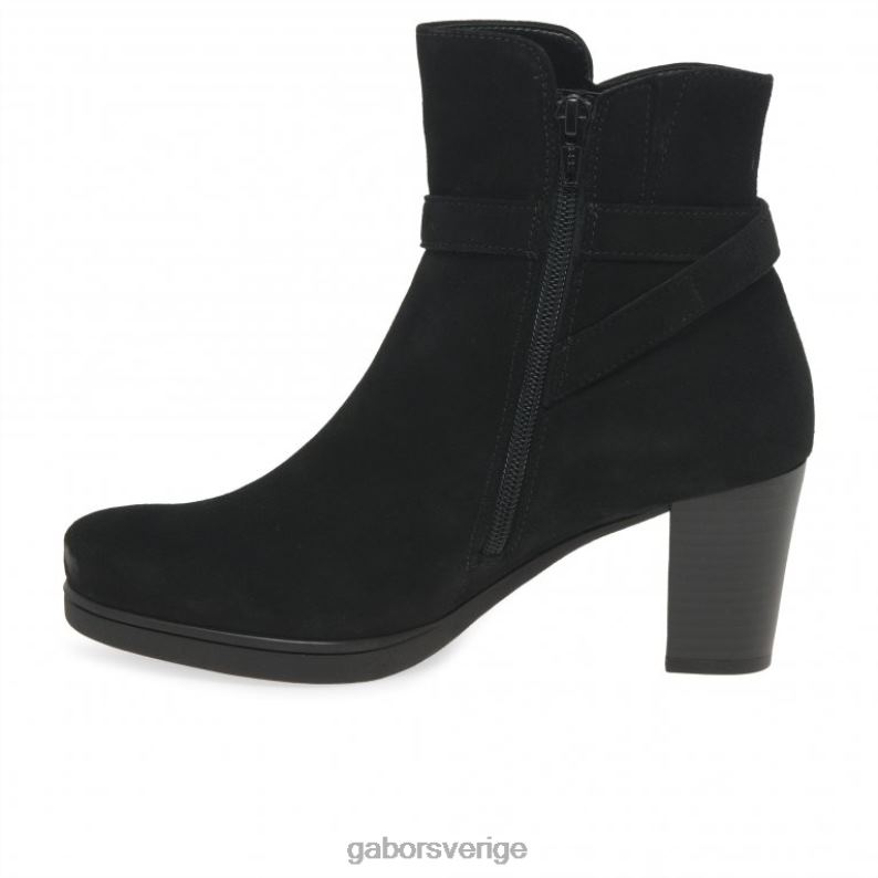 svart mocka Gabor kvinnor vaad fotkängor F04LN194 Skodon