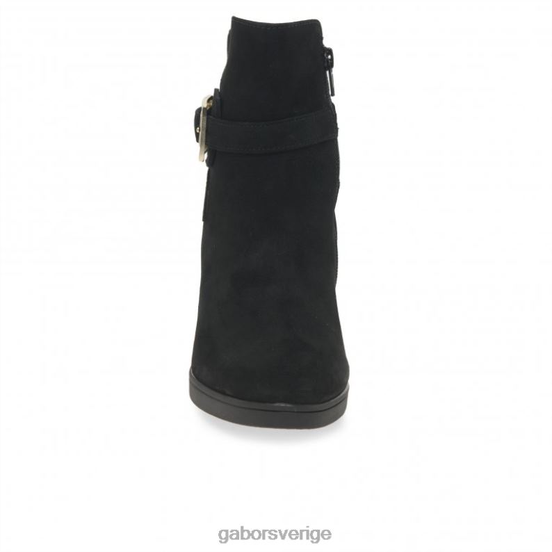 svart mocka Gabor kvinnor vaad fotkängor F04LN194 Skodon