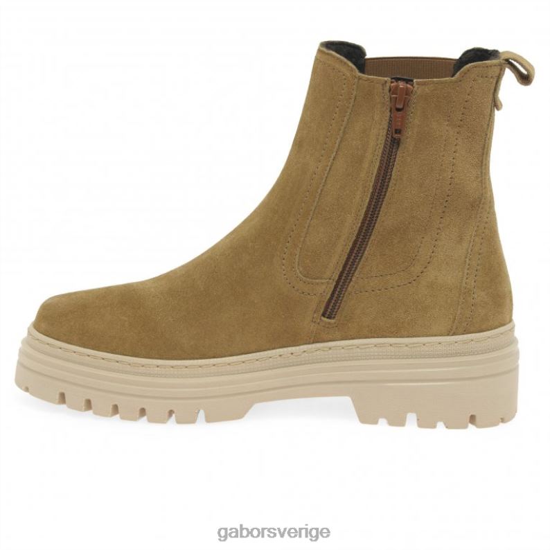 lejonmocka Gabor kvinnor gazania chelsea stövlar F04LN235 Skodon