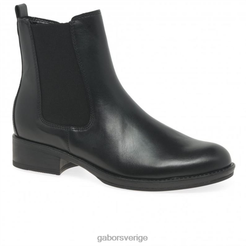 svart Gabor kvinnor adair chelsea stövlar F04LN258 Skodon