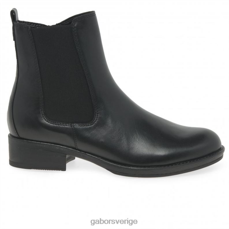 svart Gabor kvinnor adair chelsea stövlar F04LN258 Skodon