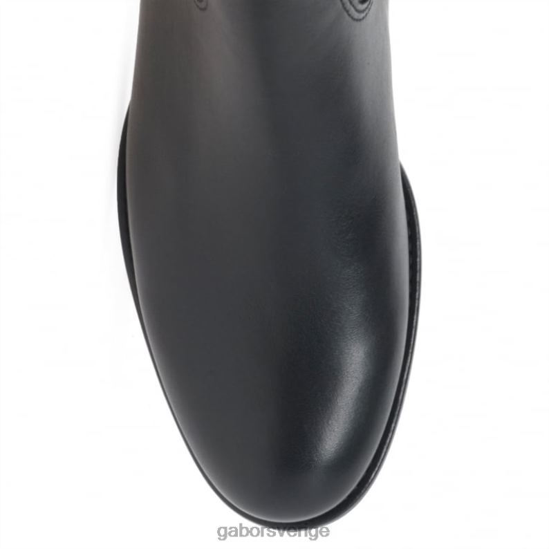 svart Gabor kvinnor brook s knee high boots F04LN264 Skodon